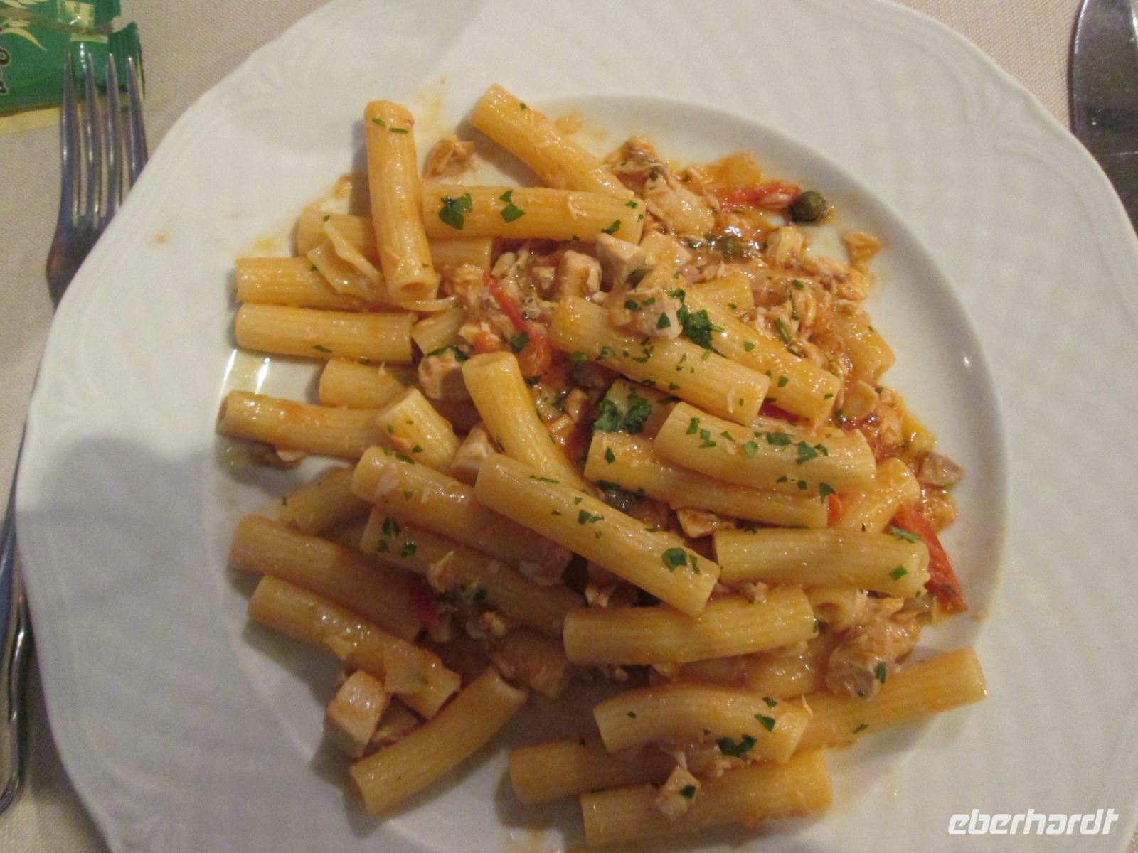 1. Abendessen im 