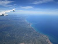Anflug auf Sizilien