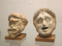 Museum Lipari: Theatermasken &ndash; &copy; Heike Heinen (Eberhardt TRAVEL)
