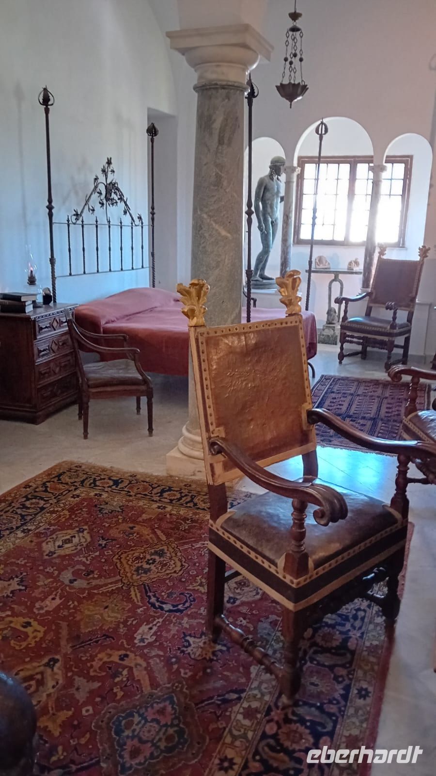 Villa San Michele Schlafzimmer Axel Munthe &ndash; &copy; Allina Anderer (Eberhardt TRAVEL)