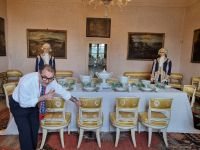 Isola Madre - Palazzo Madre (Esszimmer) &ndash; &copy; Katrin Deutschbein (Eberhardt TRAVEL)