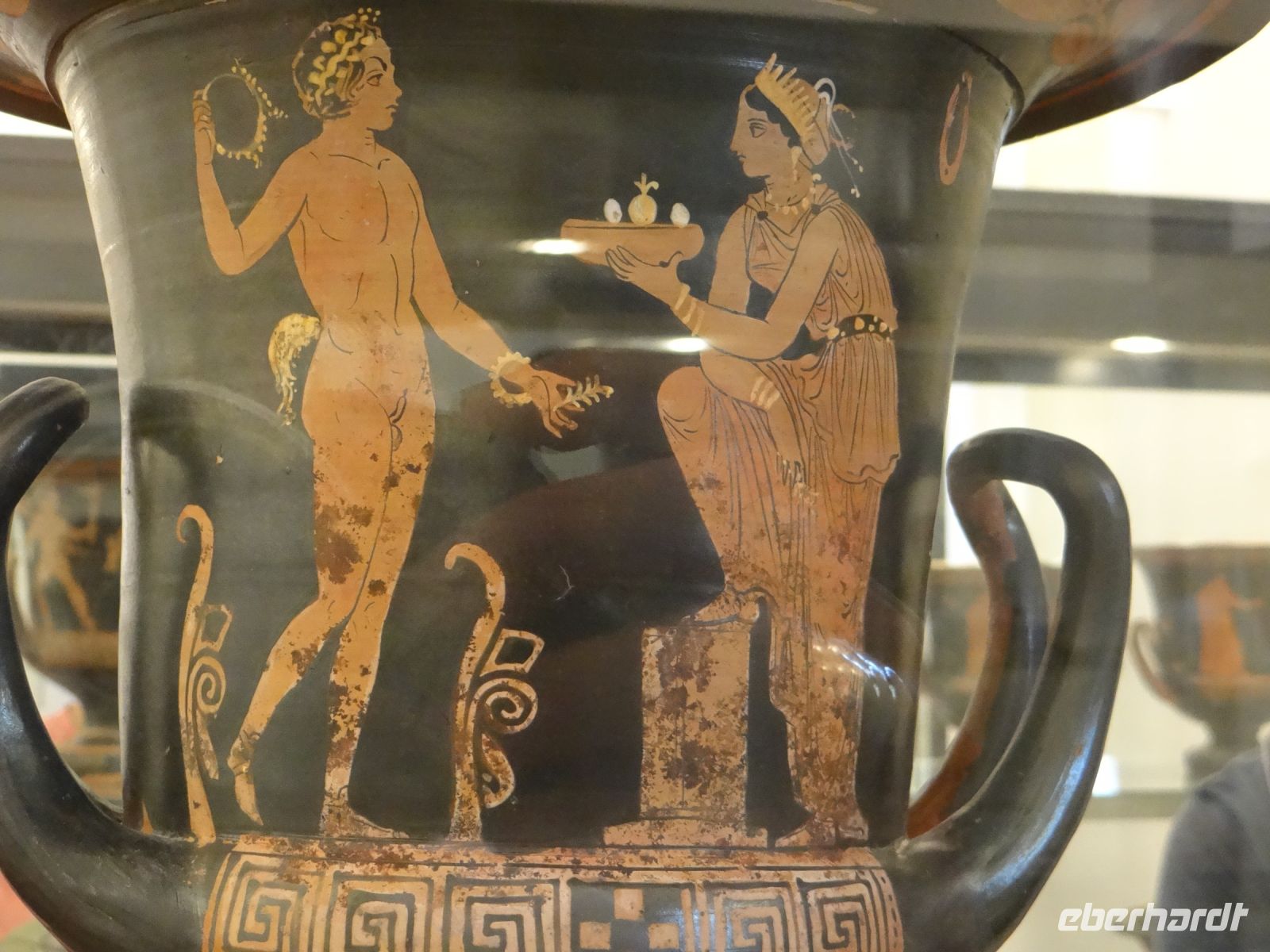 Lipari, Archäologisches Museum, Rotfigurige Malerei 400 – 350 v.Chr. &ndash; &copy; Vivian Kreft (Eberhardt TRAVEL)