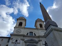 Kirche Dreifaltigkeit Rom oberhalb Spanische Treppe &ndash; &copy; Anette Rietz (Eberhardt TRAVEL)