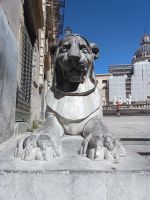 Der Löwe in Palermo - Sizilien &ndash; &copy; Marieta Beck (Eberhardt TRAVEL)
