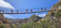 Matera, Hängebrücke in der Gravina &ndash; &copy; Ria Heilmann (Eberhardt TRAVEL)
