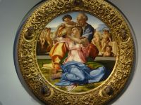 Florenz, Uffizien, Leonardo da Vincis „Heilige Familie“ &ndash; &copy; Vivian Kreft (Eberhardt TRAVEL)