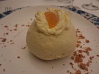 Delizia al Limone - Zitronendessert an Amalfiküste im Hotel Lloyds Baia - Abendessen &ndash; &copy; Anette Rietz (Eberhardt TRAVEL)