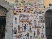 Verzierung Fußgängerzone Vietri sul Mare &ndash; &copy; Anette Rietz (Eberhardt TRAVEL)