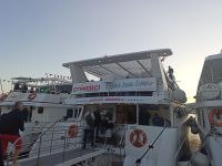  Boarding in Tropea Hafen Richtung Liparische Inseln - Sizilien  &ndash; &copy; Marieta Beck (Eberhardt TRAVEL)