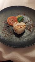 Dessert im Feldthurnerhof, Eis in Herzform &ndash; &copy; Natalie Hady (Eberhardt TRAVEL)