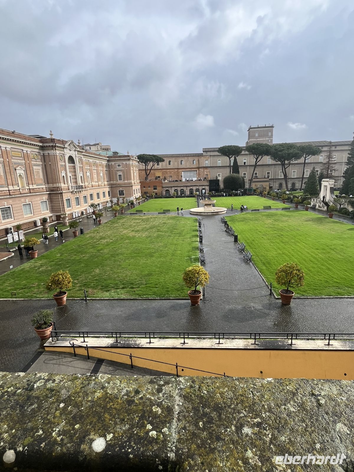 ROM- Besuch Vatikanischen Garten - Museums Anlage &ndash; &copy; Renate Grafe (Eberhardt TRAVEL)