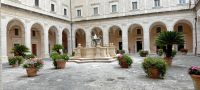 Innenhof Abtei Montecassino &ndash; &copy; Linda Haas (Eberhardt TRAVEL)