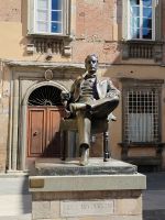 Die Statue von Giacomo Puccini, Lucca  &ndash; &copy; Monika Cortese (Eberhardt TRAVEL)