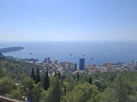Fahrt von Toulon nach Südtirol... (Blick auf Monaco) &ndash; &copy; Katrin Deutschbein (Eberhardt TRAVEL)