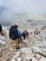 Abstieg -   vom Piz Boé 3.152 m &ndash; &copy; Betina Marinov (Eberhardt TRAVEL)