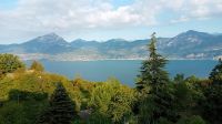 Gardasee Blick vom Hotel in San Zeno