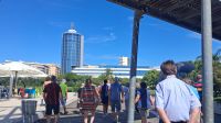Spaziergang durch den Park Parco della Musica zum Bus &ndash; &copy; Anette Rietz (Eberhardt TRAVEL)
