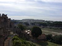 Tag 2 - Besichtigung des Palatinhügels: Blick auf Circus Maximus &ndash; &copy; Sabine Heitzer (Eberhardt TRAVEL)