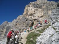 Zustieg zum Lagazuio &ndash; &copy; Jürgen Schmeißer (Eberhardt TRAVEL)