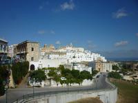 07.09.2013 Ostuni, Blick auf die Altstadt