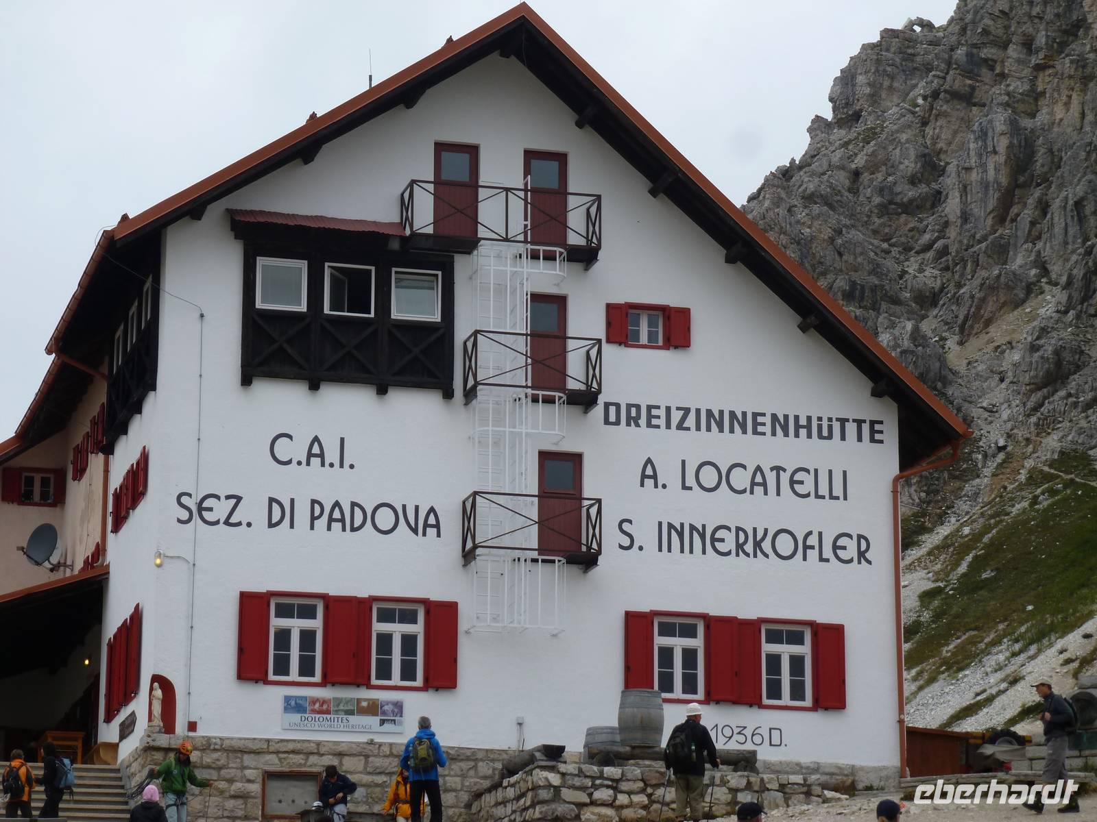Drei Zinnen Hütte &ndash; &copy; Betina Marinow (Eberhardt TRAVEL)
