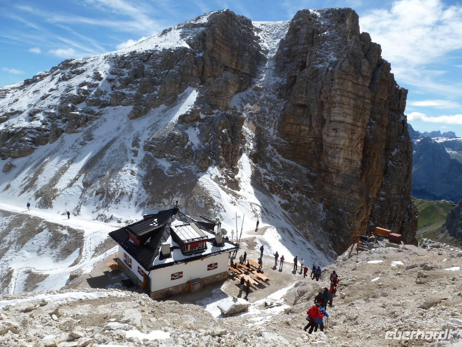 Rifugio Forcella Pordoi &ndash; &copy; Betina Marinow (Eberhardt TRAVEL)