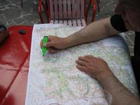 anzeichnen der Tour &ndash; &copy; Petra Lehe (Eberhardt TRAVEL)