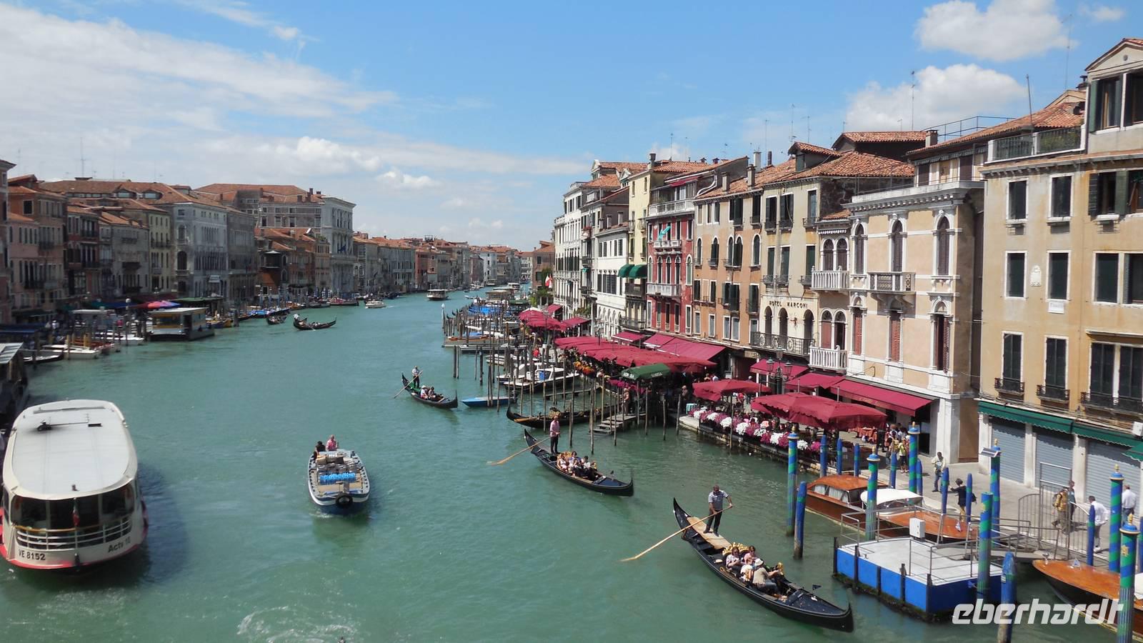 Blick vom Rialto auf Canale Grande &ndash; &copy; Petra Sauer (Eberhardt TRAVEL)