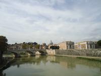 Blick auf Tiber u.Petersdom