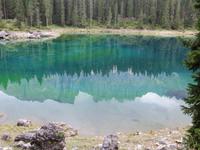 Latemar im Karersee