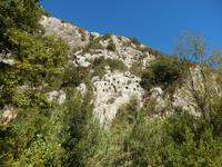 Hochebene von Pantálica - Grabnischen &ndash; &copy; Stefan Börner (Eberhardt TRAVEL)