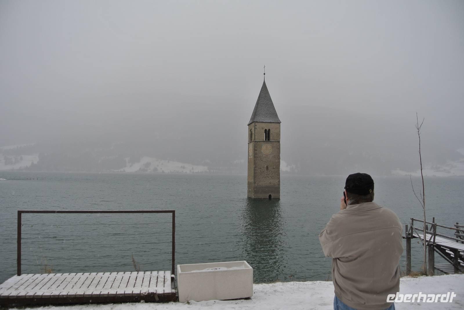 Kirche im See Reschensee &ndash; &copy; Gerd Przybyla (Eberhardt TRAVEL)