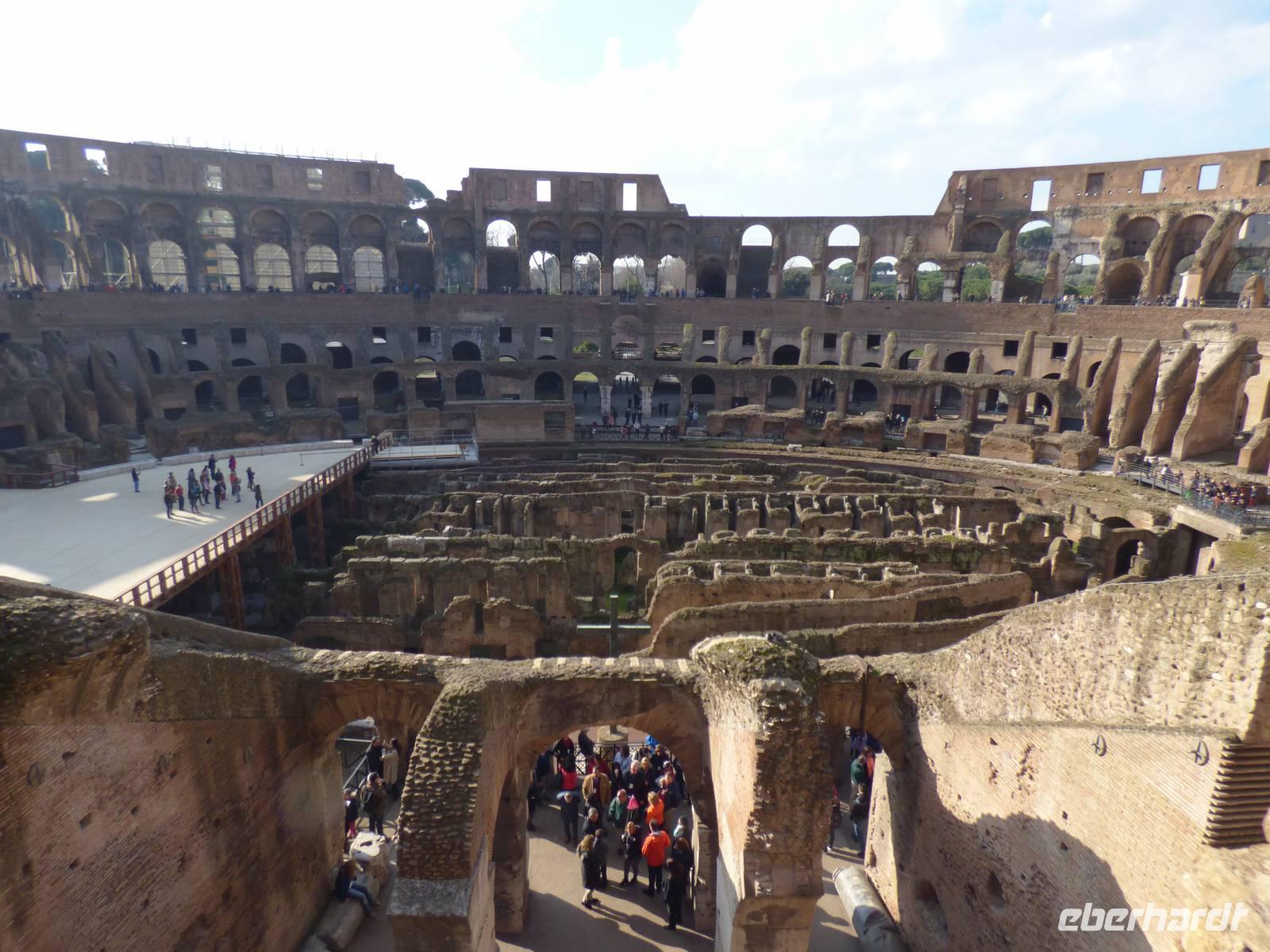 im Colosseum in Rom &ndash; &copy; Yvonne Geisler (Eberhardt TRAVEL)