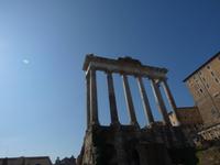 Säulen des Saturntempels // Forum Romanum &ndash; &copy; Yvonne Geisler (Eberhardt TRAVEL)