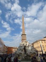 Fontana di Quattro Fiumi // Piazza Navona &ndash; &copy; Yvonne Geisler (Eberhardt TRAVEL)
