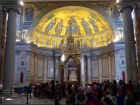 Basilika Sant Paul vor den Mauern - Innen &ndash; &copy; Philipp Schmitz (Eberhardt TRAVEL)