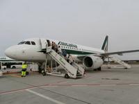 Flug mit Alitalia nach Venedig &ndash; &copy; Ingrid Langer (Eberhardt TRAVEL)