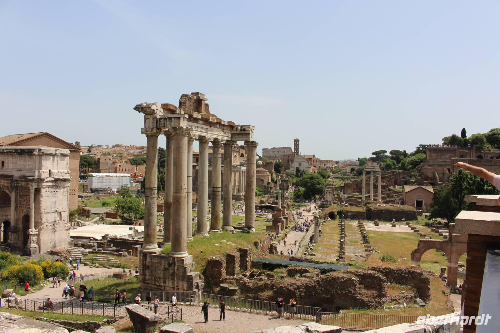 Das Forum Romanum &ndash; &copy; Lisa Hiecke (Eberhardt TRAVEL)