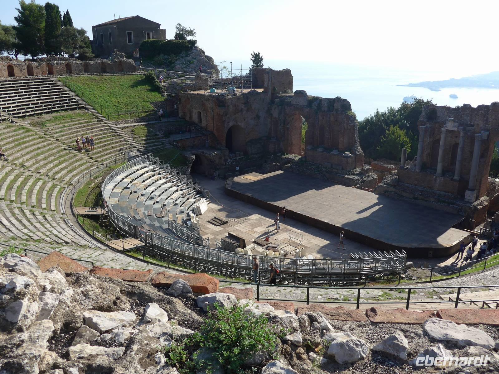 Sizilien,Taormina, Theater &ndash; &copy; Ria Heilmann (Eberhardt TRAVEL)