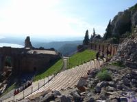 Sizilien,Taormina, Theater &ndash; &copy; Ria Heilmann (Eberhardt TRAVEL)