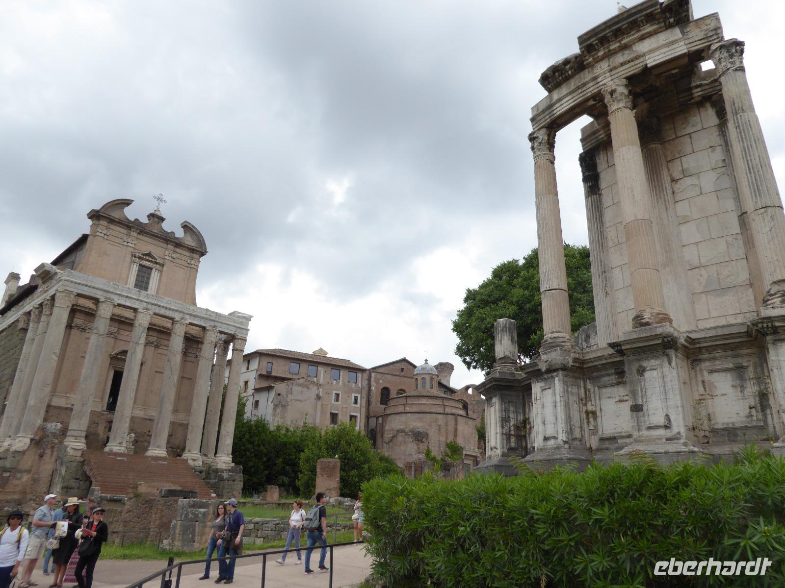 19.05.2016 Rom, Forum Romanum, Vestatempel &ndash; &copy; Jutta Petzold-Herrmann (Eberhardt TRAVEL)