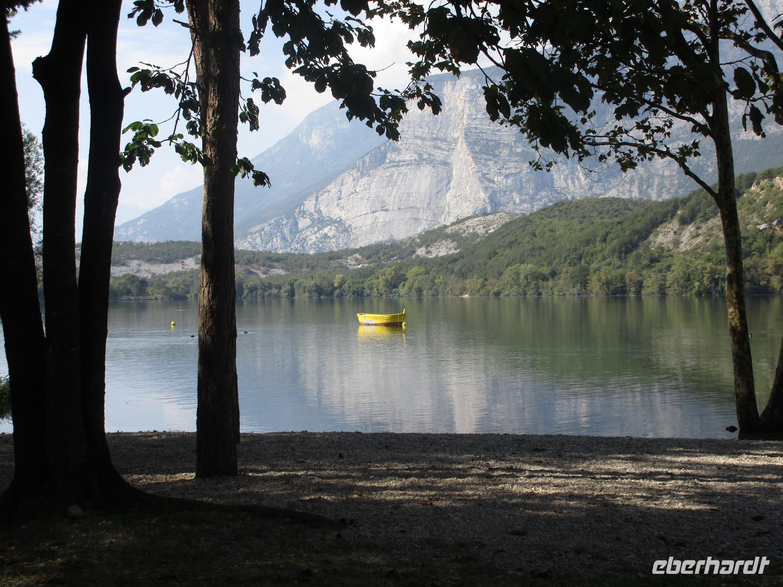 1. Tag Riva del Garda - Mittagspause am Lago di Cavèdine (1) &ndash; &copy; Alexander Zachow (Eberhardt TRAVEL)