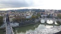 Blick von der Terrasse der Engelsburg in Richtung Altstadt