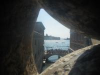 045 Blick aus der Seufzerbrücke in Venedig