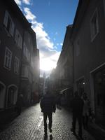 Blick in die Neustadt von Sterzing