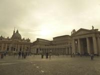 Rom, 11.05.2017 Petersplatz nach 20 Uhr