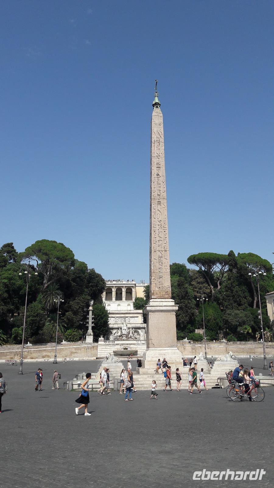 28_Obelisk_Piazza del Popolo &ndash; &copy; Walburga Lindner (Eberhardt TRAVEL)