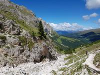 Wandern in Südtirol (Italien) – Dolomiten Wanderreise in Sterzing Astjoch – Sellajoch – Seiser Alm – Gemeinschaftsalm Fane – Burkhardtsklamm – Ratschinger Almenweg – Tatschsp (99) &ndash; &copy; Benjamin Rodriguez Manzanares (Eberhardt TRAVEL)