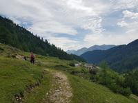 Wandern in Südtirol (Italien) – Dolomiten Wanderreise in Sterzing Astjoch – Sellajoch – Seiser Alm – Gemeinschaftsalm Fane – Burkhardtsklamm – Ratschinger Almenweg – Tatschsp (437) &ndash; &copy; Benjamin Rodriguez Manzanares (Eberhardt TRAVEL)