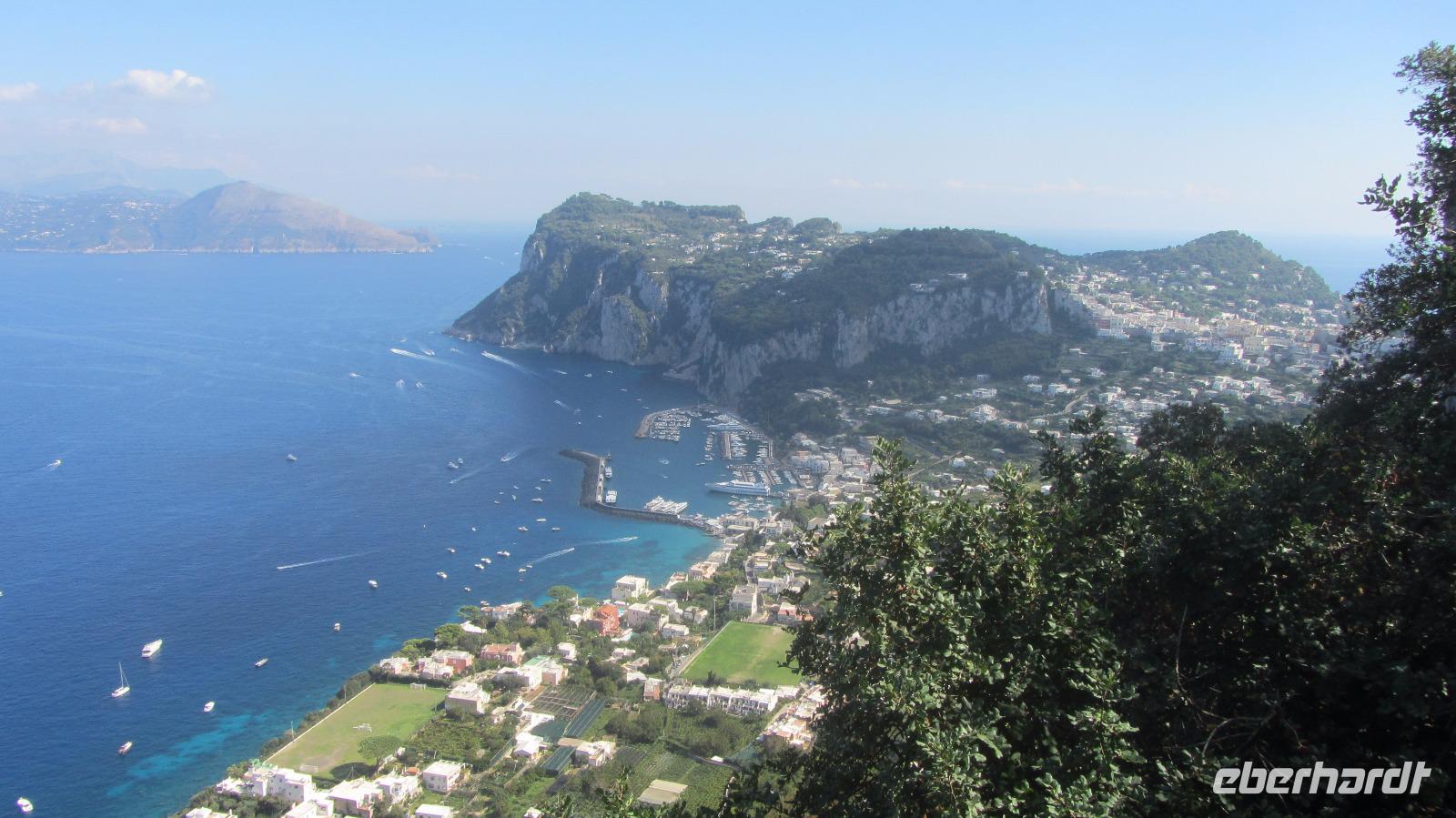 Blick von der Villa San Michele Capri &ndash; &copy; Daniela Paulan (Eberhardt TRAVEL)